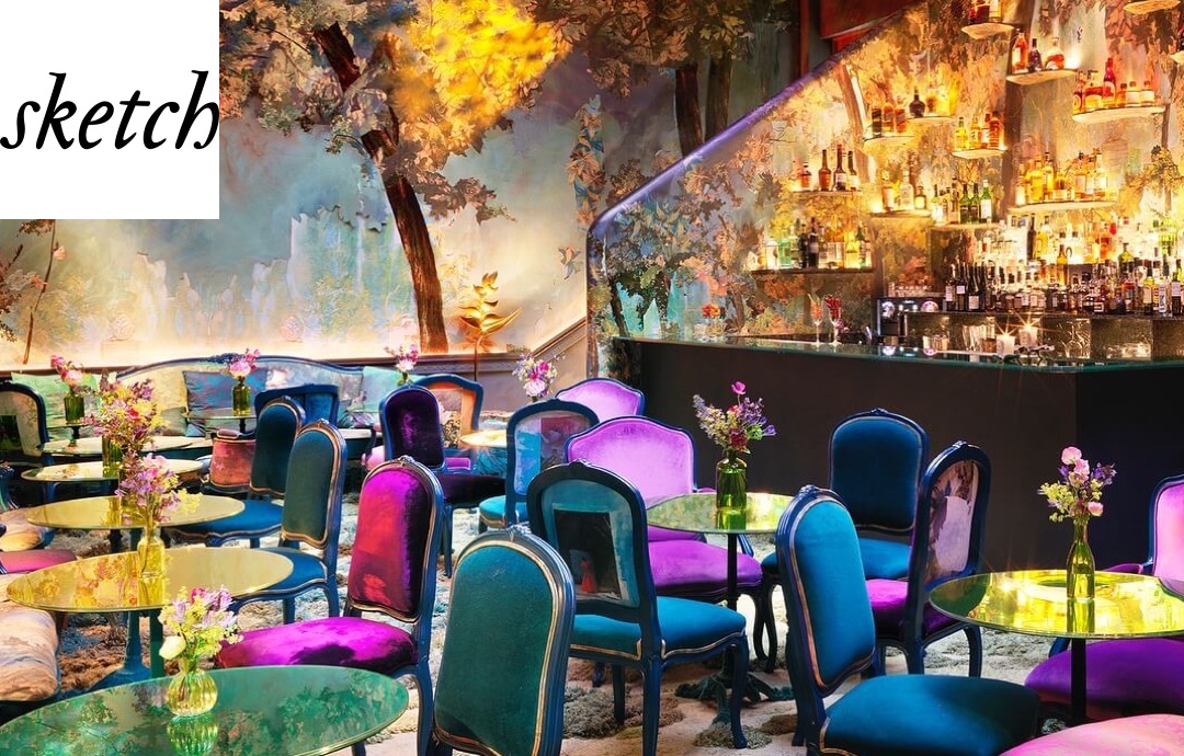 CANDYFLOSS AFTERNOON TEA IN THE QUIRKIEST VENUE IN LONDON SKETCH  ELEGANT  DUCHESS